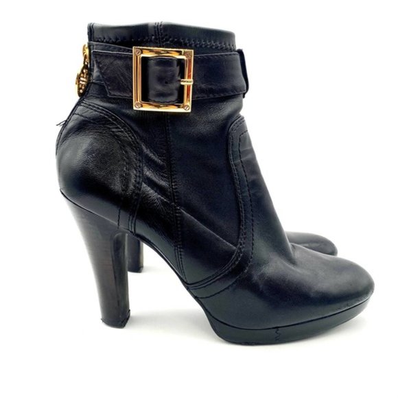 Tory Burch Shoes - Tory Burch Melrose Mestico Bootie In Black Leather